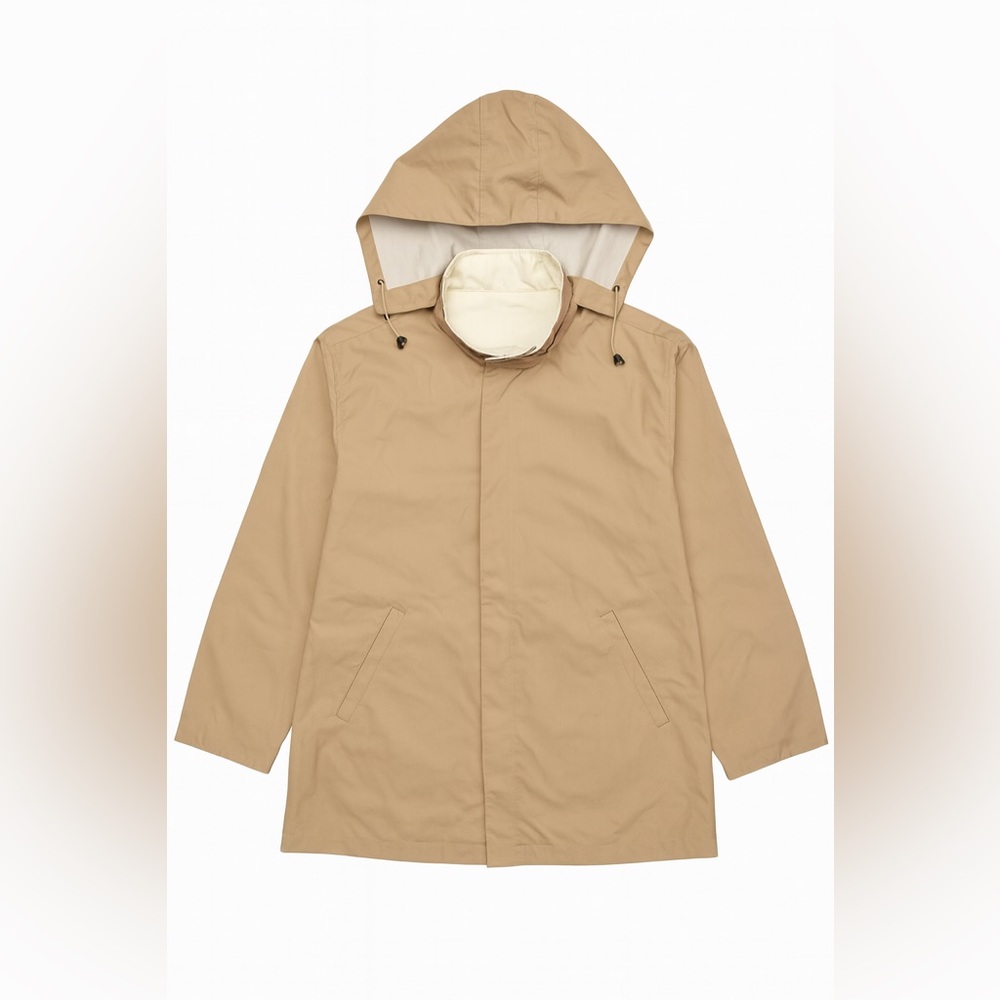 HICKEY-FREEMAN Long Rain Jacket – Size XL – Cappuccino